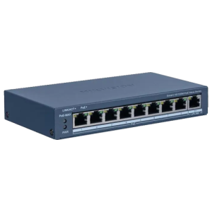 Switch 8 porturi PoE, 1 port uplink RJ45, Management - HIKVISION DS-3E1309P-EI-M