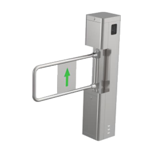 Poarta batanta partea dreapta, Card MiFare, Brat metalic, latime banda 900mm - HIKVISION DS-K3BC411X-RS-M-Dp90