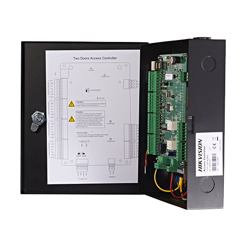 Centrala de control acces pentru 2 usi bidirectionala, conexiune TCP/IP - HIKVISION DS-K2802 - Image 3