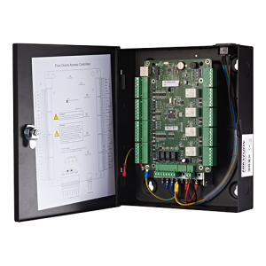Centrala de control acces pentru 4 usi unidirectionale, conexiune TCP/IP -HIKVISION DS-K2804