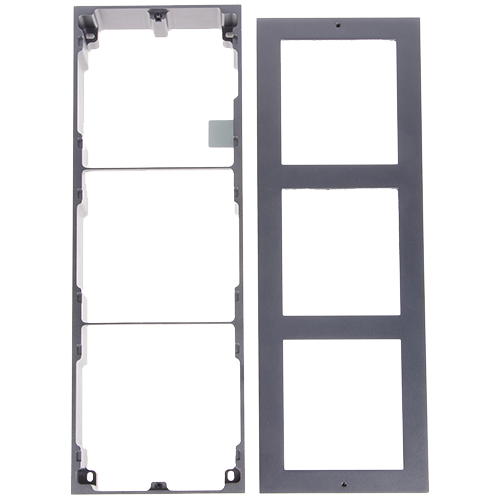 Rama montaj aparent, 3 module, pentru Interfon modular - HIKVISION DS-KD-ACW3 - Image 2