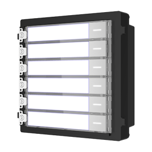 Modul extensie afisaj 6 familii pentru Interfon modular - HIKVISION DS-KD-KK