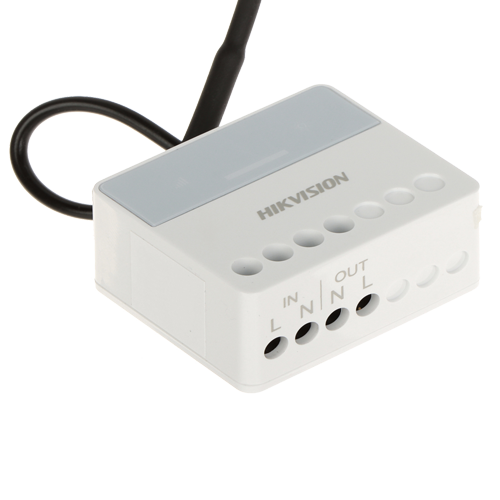 Releu comanda 230V ca, pentru AX PRO 868Mhz - HIKVISION DS-PM1-O1H-WE