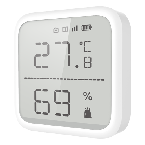 Detector de temperatura si umiditate wireless pentru AX PRO - HIKVISION DS-PDTPH-E-WE - Image 2