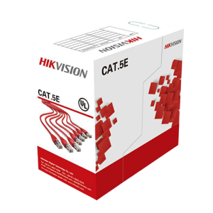 Cablu UTP cat5e 0.5mm, cupru integral, cutie 305 metri - HIKVISION DS-1LN5E-S